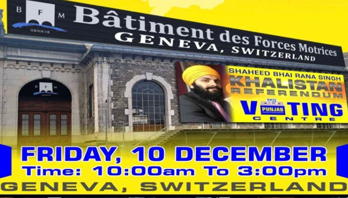 Geneva gears up for Khalistan Referendum voting