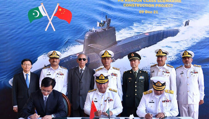 Navy celebrates Hangor Day: Steel cutting of fifth Hangor class submarine held - Vimarsana News