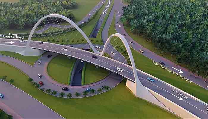 Rawal Dam Flyover and Underpass design. File photo