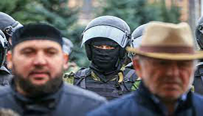 Pengadilan Rusia menjatuhkan hukuman kepada para pemimpin protes Ingush