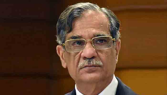 Formet chief justice Saqib Nisar. File photo