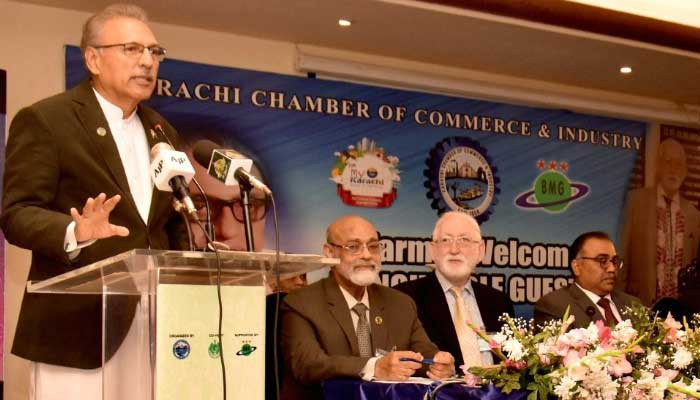 President Alvi for comprehensive plan for Karachi's growth - Vimarsana News
