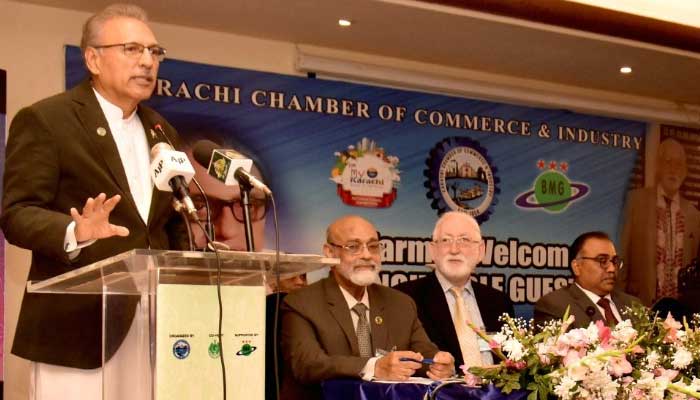 President Alvi for comprehensive plan for Karachi’s growth