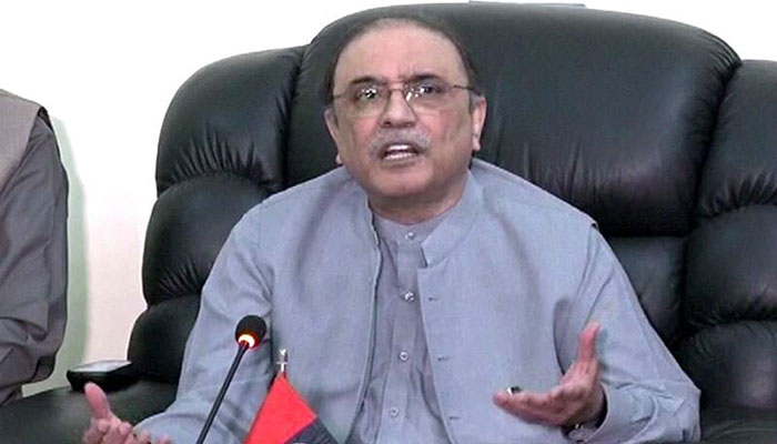 PPP supremo Asif Ali Zardari. File photo