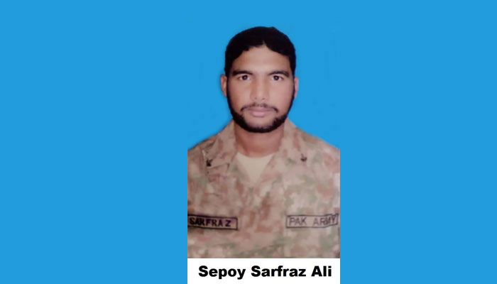 Soldier martyred in Bannu