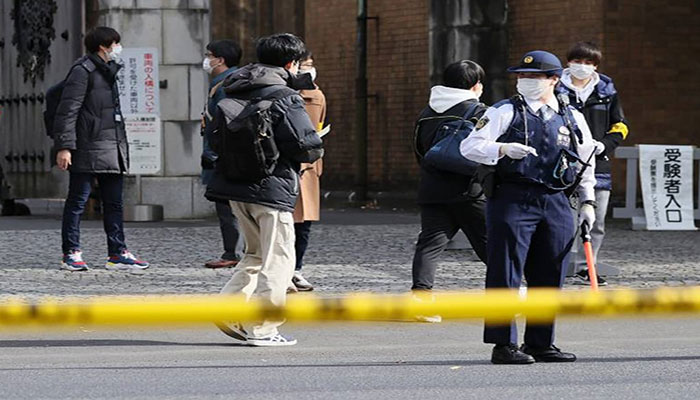 Three stabbed outside Tokyo university