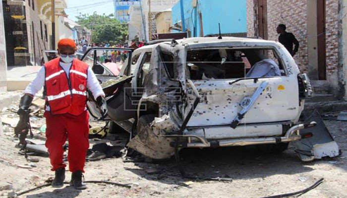 Juru bicara pemerintah Somalia terluka dalam serangan