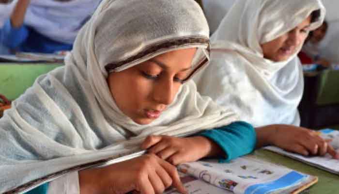 Punjab government has introduced a new dress code for schools. -AFP