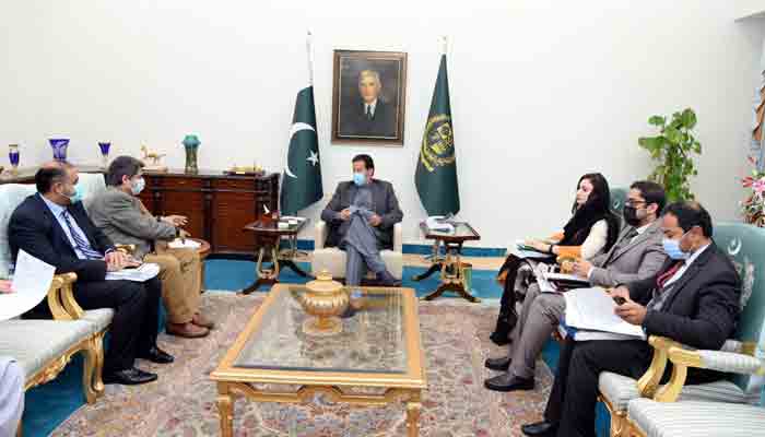 PM Imran Khan chairs a meeting on reforms in Criminal Justice System. -PID