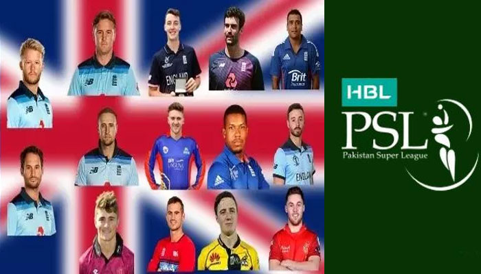 Record number of English cricketers to star in PSL 2022