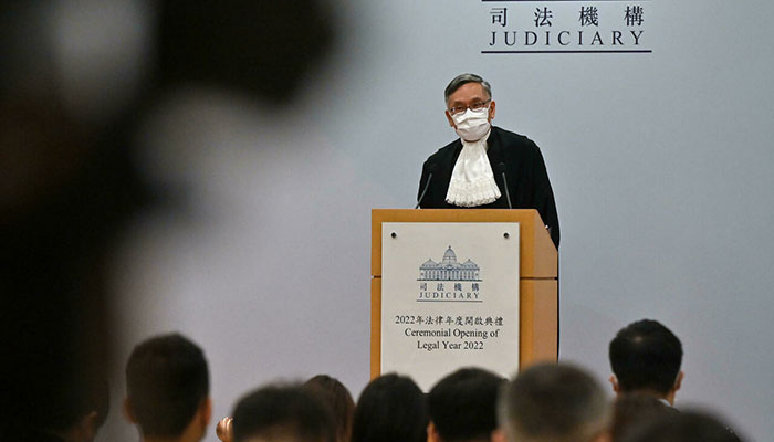 HK’s top judge dismisses concerns about rule of law