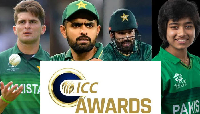 Pakistan dominate ICC awards
