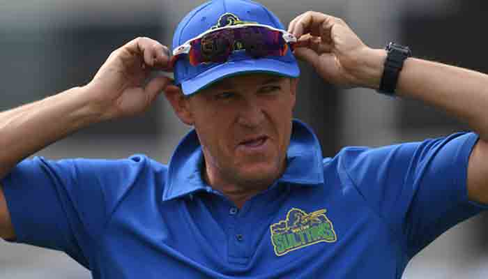 Multan Sultans head coach Andy Flower. -File photo