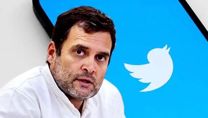 Rahul Gandhi complains to Twitter