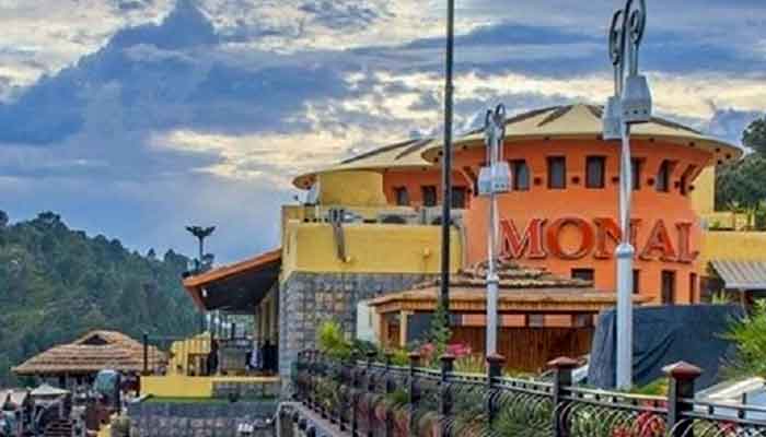 Monal restaurant has now been sealed on courts order. -File