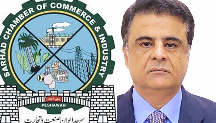 Sarhad Chamber of Commerce and Industry (SCCI) President Hasnain Khurshid Ahmad