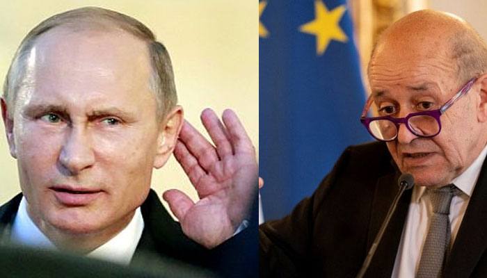 France tells Putin Nato also has nuclear weapons