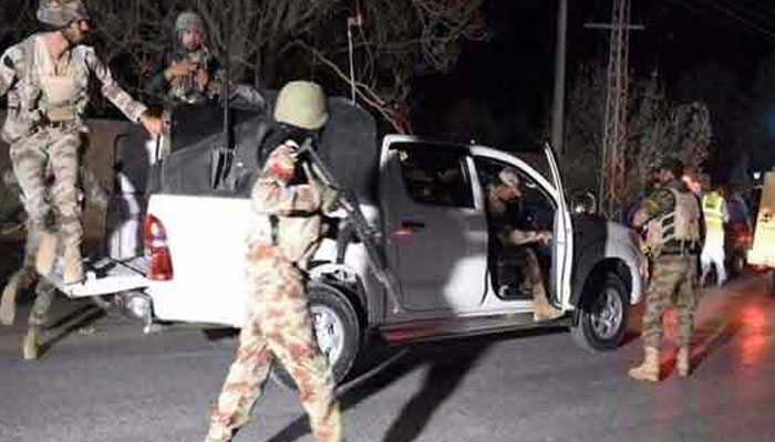 Seven security officials martyred in Sibi blast