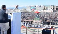 Conscience of MPs being bought at Sindh House: PM Imran Khan 