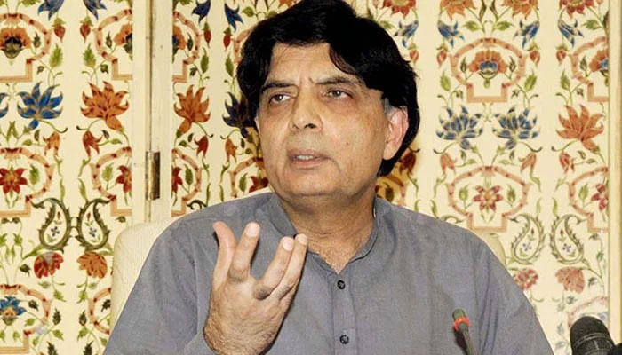 Haven’t met Imran in one year, says Chaudhry Nisar