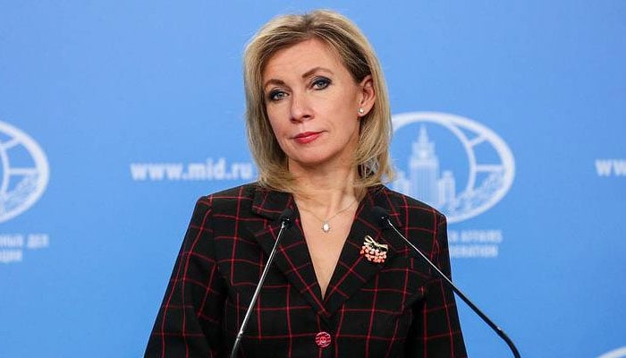 Russian Foreign Ministry Spokeswoman Maria Zakharova -- Russian Foreign Ministry/Tass