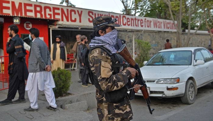 A blast caused by a hand grenade has wounded at least six in a Kabul mosque. Photo: AFP
