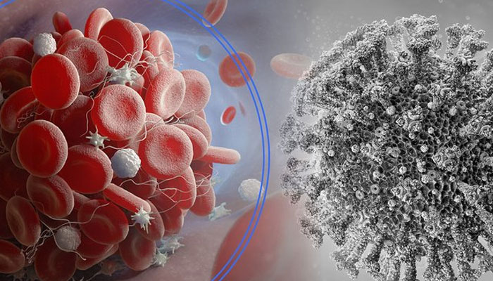 A collage of representative images for Covid-19.