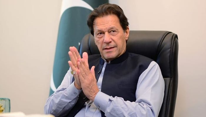 Former prime minister Imran Khan. Photo courtesy Instagram imrankhan.pti