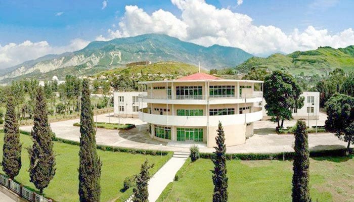 The AJK Assembly building. Photo: The News/File