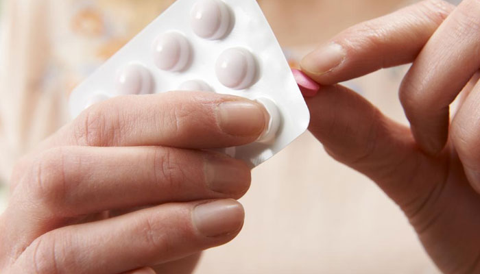 A person taking medicine. Photo: The News/File