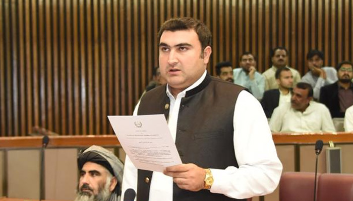 JUI-F MNA Zahid Akram Durrani. Photo Twitter