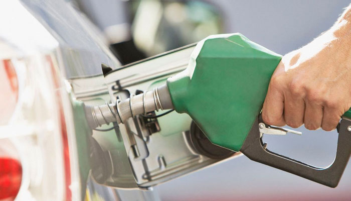 Fuel tank of a car being refilled. Photo: The News/File
