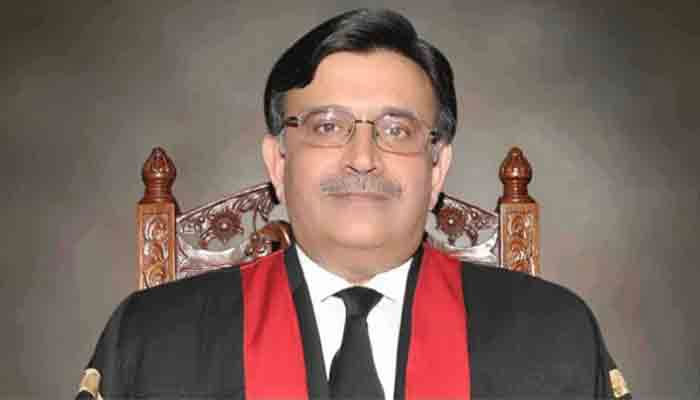 Chief Justice of Pakistan, Justice Umar Ata Bandial. Photo: The apex court website