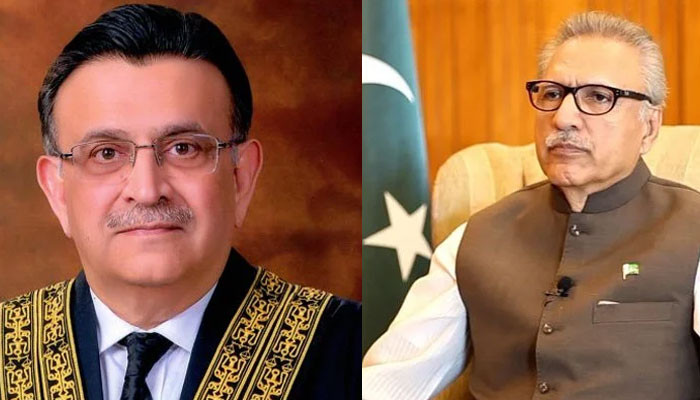 'Regime change plot': President Arif Alvi asks CJP to form commission - Vimarsana News