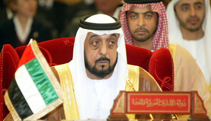 Sheikh Khalifa Bin Zayed Al Nahyan. Photo: AFP