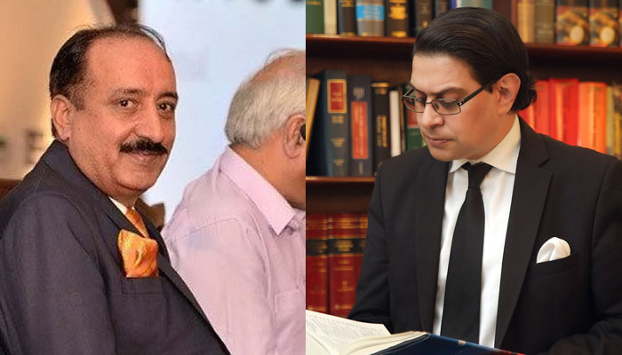 Ahsan Bhoon (Left) and Salman Akram Raja. Photo: The News/File