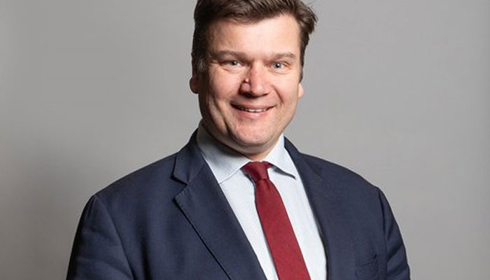 British Minister for the Armed Forces James Heappey. Photo: Twitter