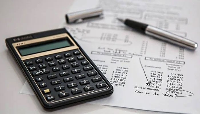 A representational image of calculator and planning sheet. Photo: Agencies