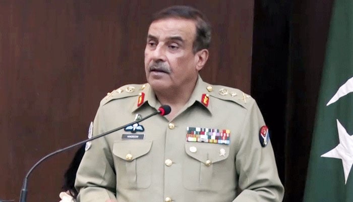 Chairman Joint Chiefs of Staff Committee (CJCSC) General Nadeem Raza. Photo: The Radio Pakistan website