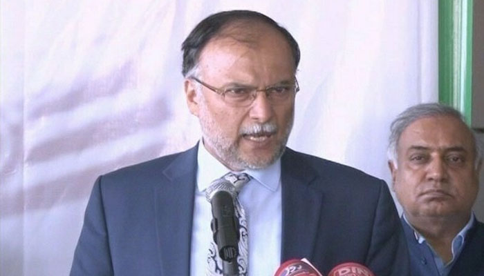 Ahsan Iqbal. Photo: The News/File