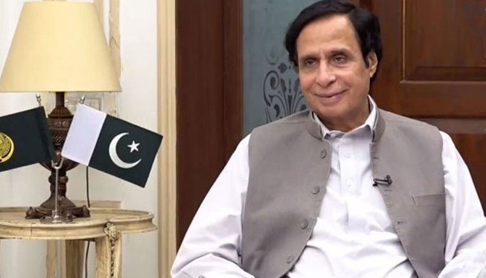 PML-Q leader Pervez Elahi. Photo: Twitter
