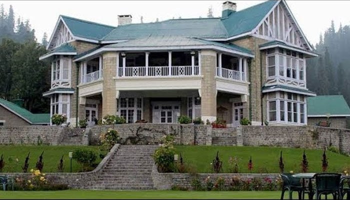 The Governor House Nathiagali. Photo: Screengrab of a YouTube video.