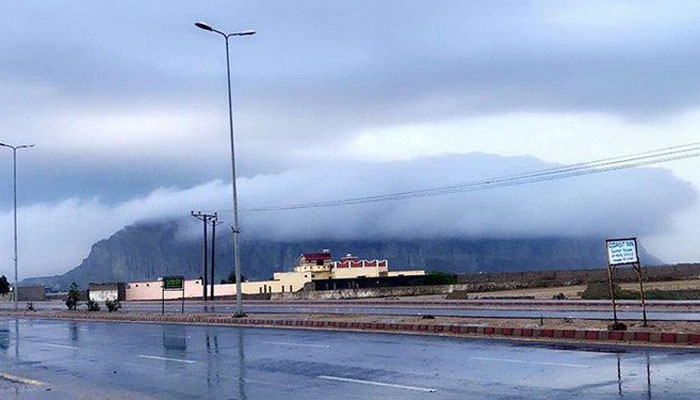 File photo of Gwadar after rain.
