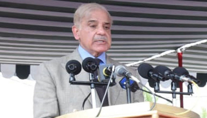 Prime Minister Shehbaz Sharif.Photo: The News/File