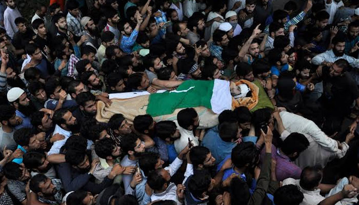 Kashmiris observe Wani's 6th anniversary as Resistance Day - Vimarsana News