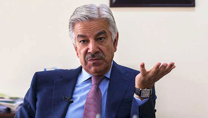 Federal Minister for Defence Khwaja Muhammad Asif. File photo
