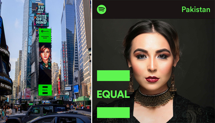 Natasha Baig shines in New York City's Times Square - Vimarsana News