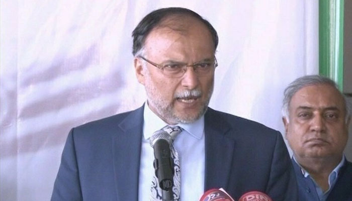 Federal Minister for Planning Ahsan Iqbal. File photo