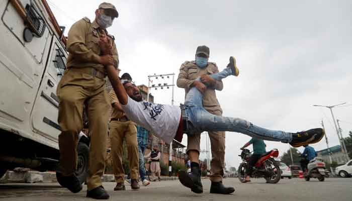 Indian forces are involved in worst human rights abuses against the Kashmiris.