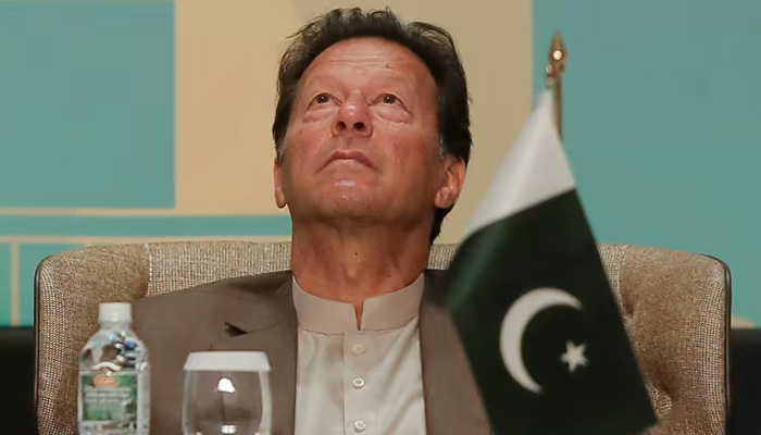 Former prime minister Imran Khan pictured during Colombo visit.